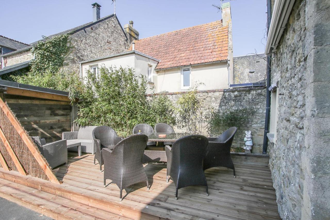 Gite L'Ardoisier 7 Pers Sauna Bayeux 2Km Guéron Exteriör bild